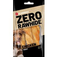 Flamingo Snack Zero rawhide Staafjes  met kip 12,5cm 40g / 3 st 120g