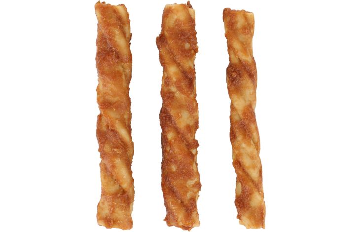 Flamingo Snack Zero rawhide Staafjes  met kip & Pindakaas 12,5cm 40g / 3 st 120g