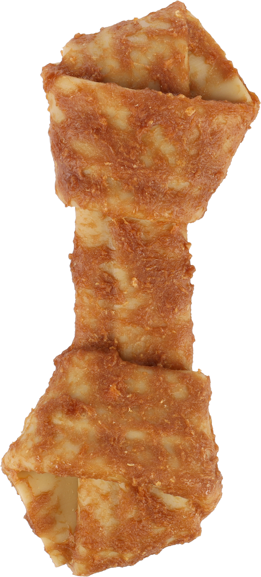 Flamingo Snacks Zero rawhide Knotted Bone  with chicken & Peanut butter 20cm 180gr