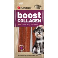 Flamingo Snack Boost Worst met rund & collageen 