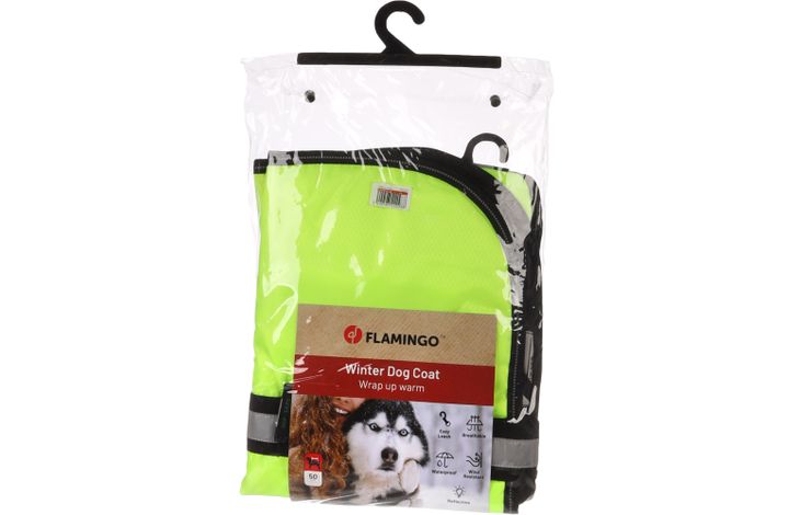 Flamingo Winterjas Eisbär Fluo geel