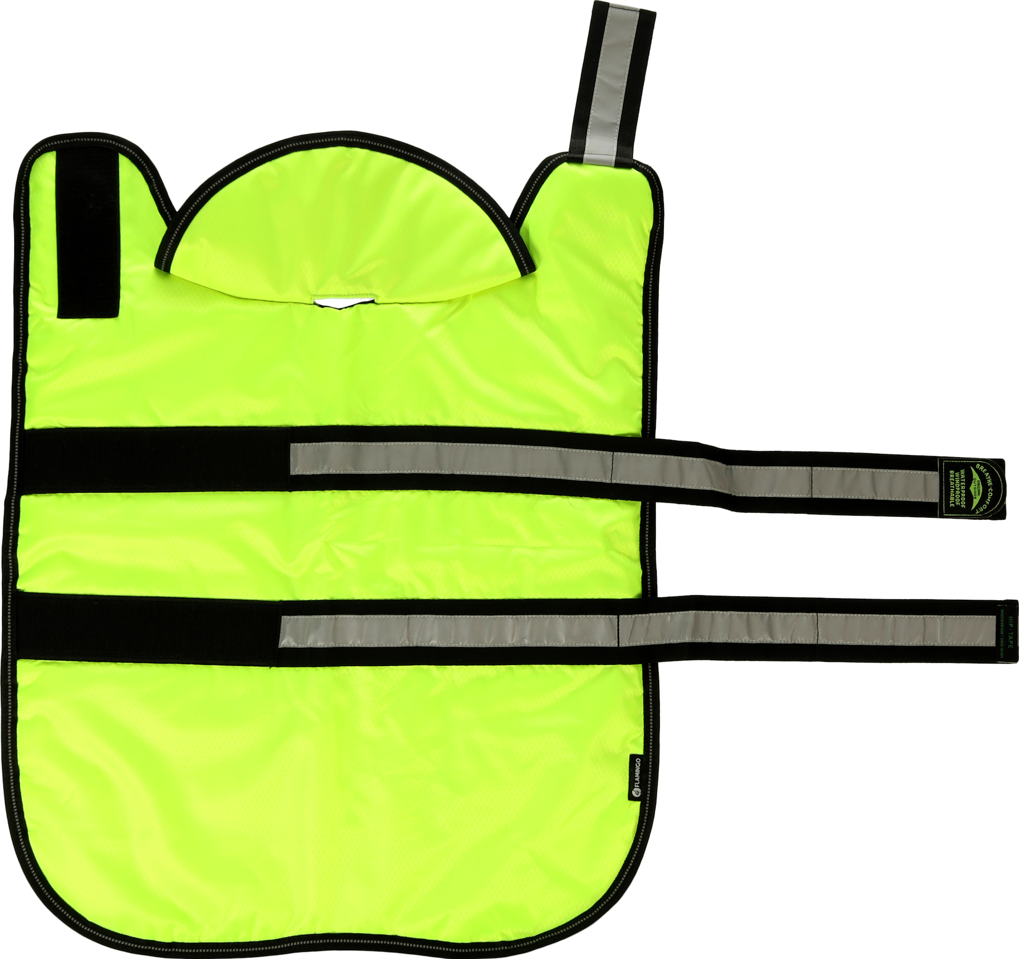 Flamingo Winter coat Eisbär Fluo yellow