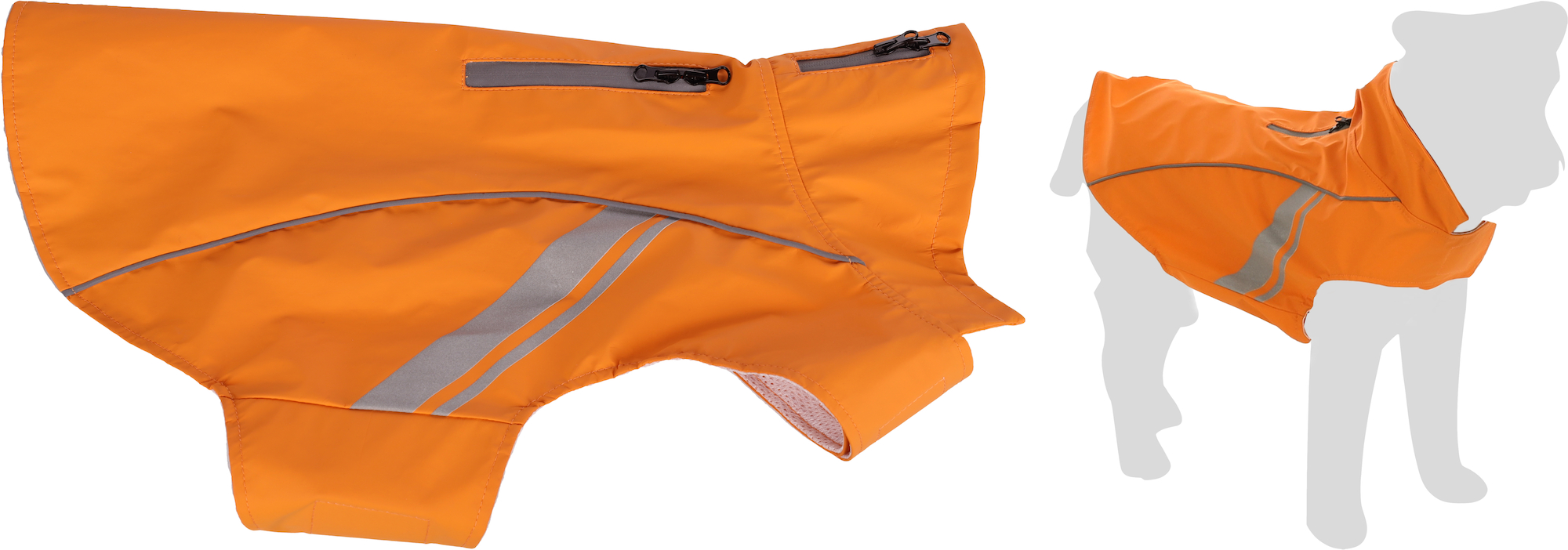 Flamingo Raincoat Pomi Orange