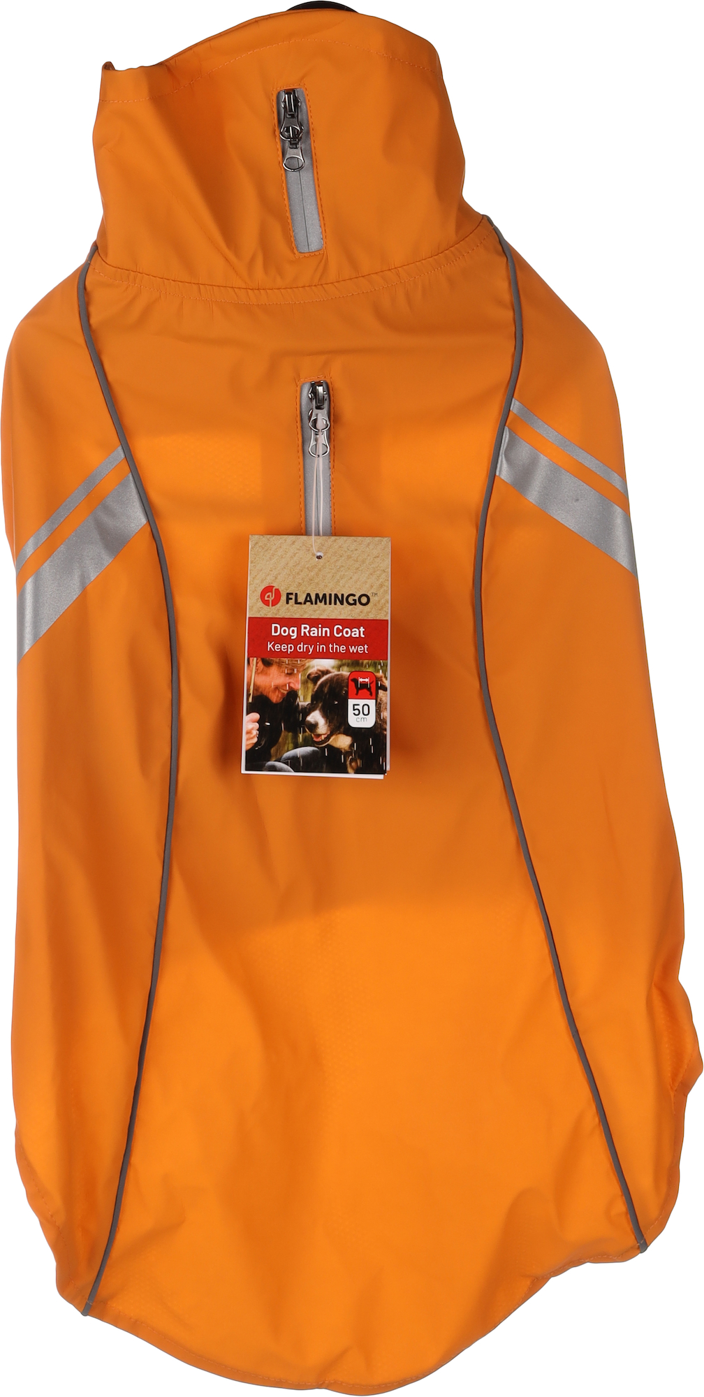 Flamingo Raincoat Pomi Orange