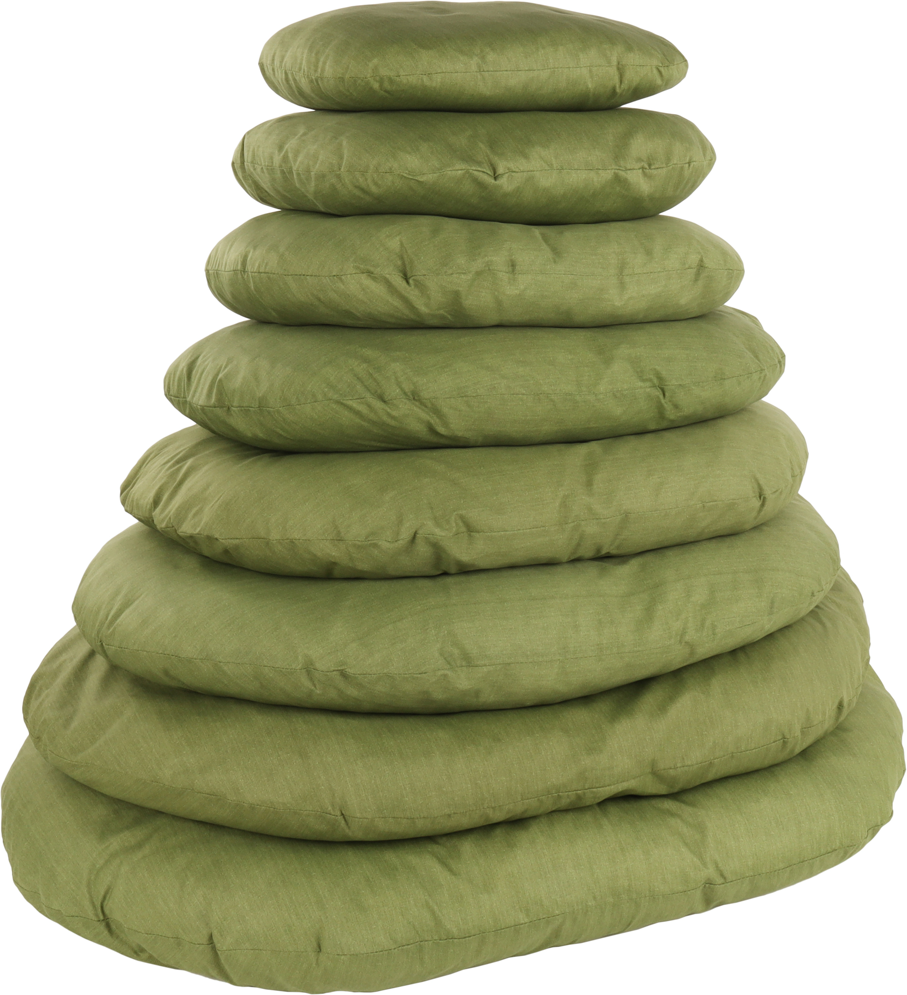 Flamingo Cushion Firenze Oval Green