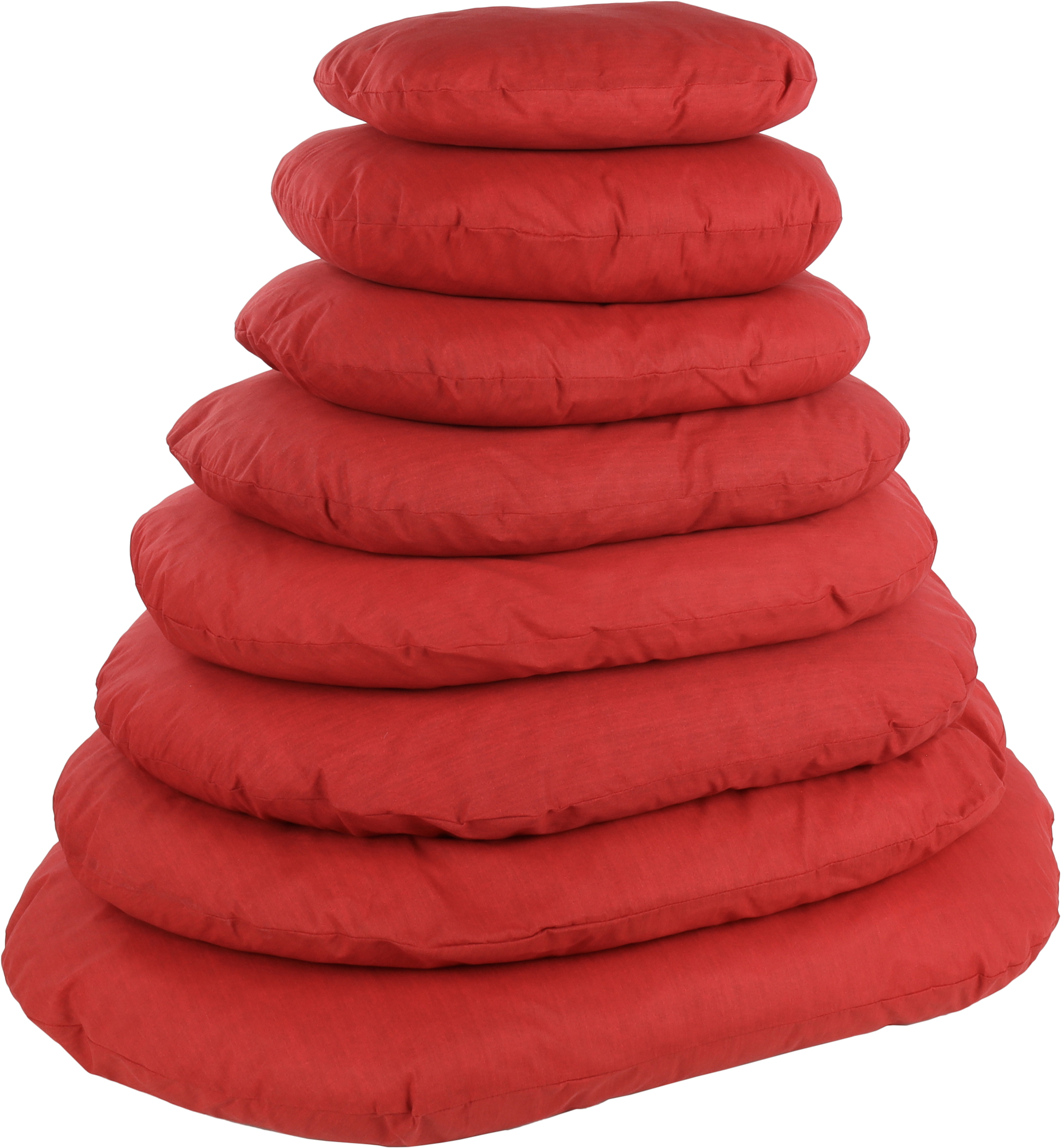 Flamingo Cushion Firenze Oval Red