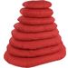Cushion Firenze Oval Red