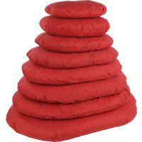 Flamingo Cushion Firenze Oval Red