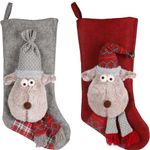 Christmas Toy Renda Reindeer Sock Multiple colours 