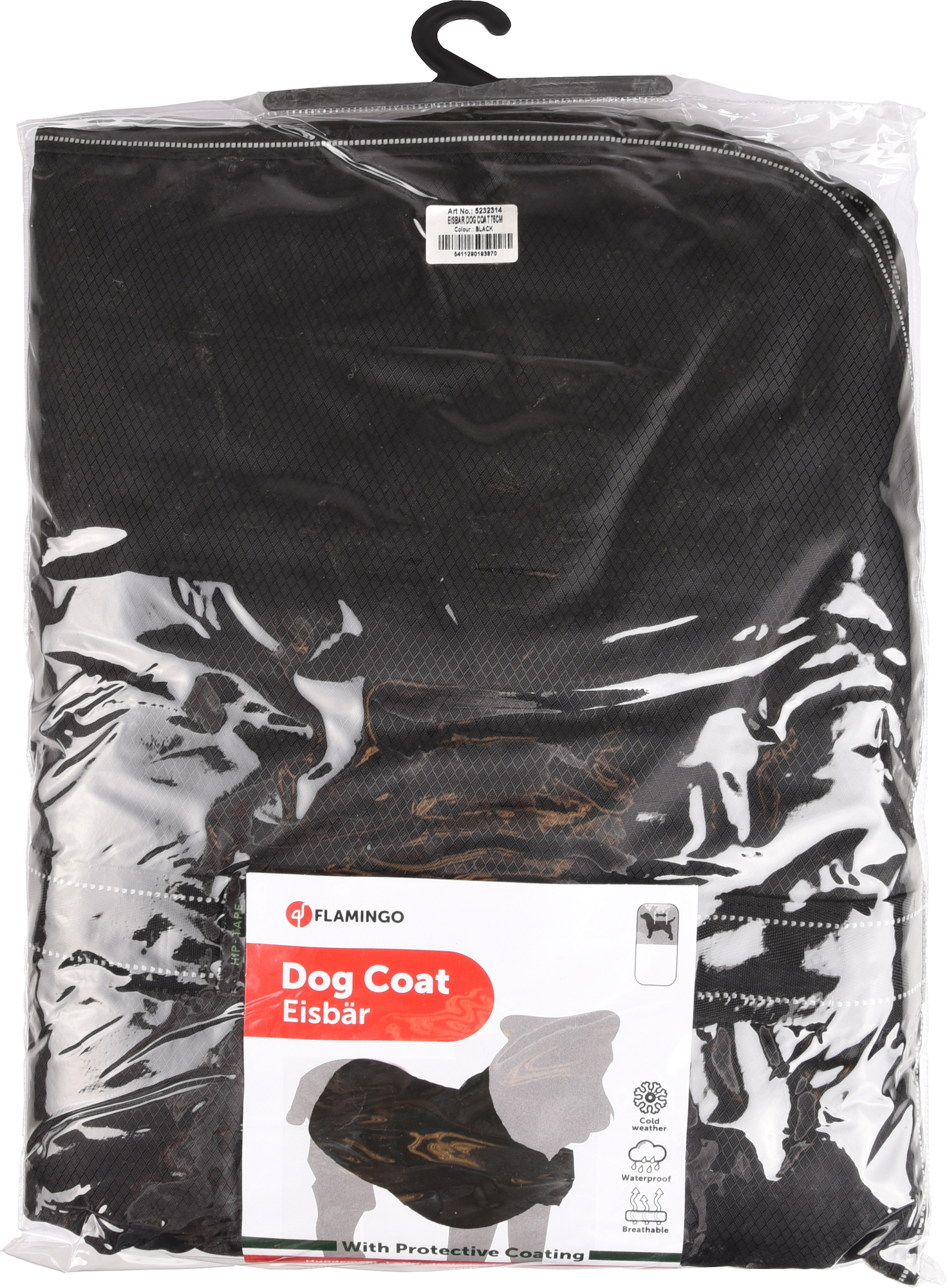 Flamingo Winter coat Eisbär Black