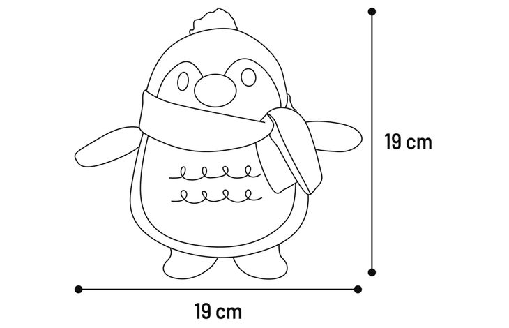 Flamingo Christmas Toy Figa Penguin Several versions 