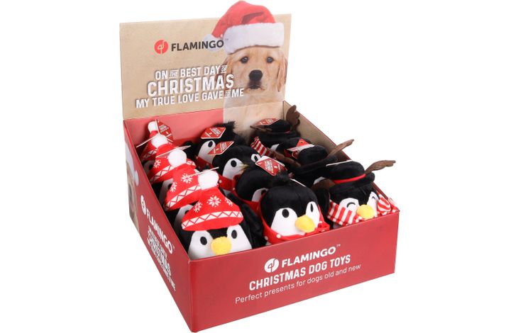 Flamingo Christmas Toy Figa Penguin Several versions 