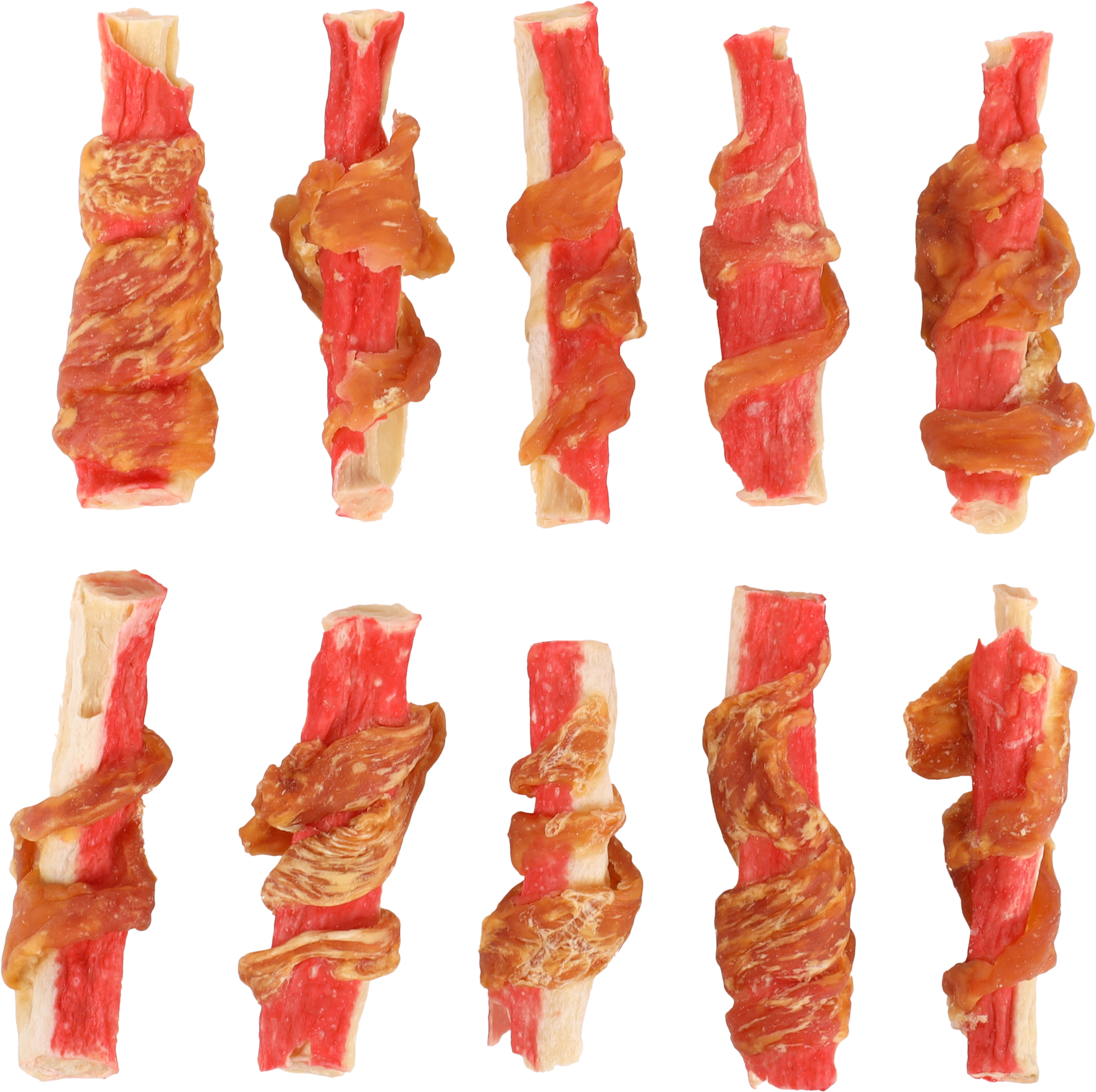 Flamingo Snacks Hapki Stick with chicken & Crab 