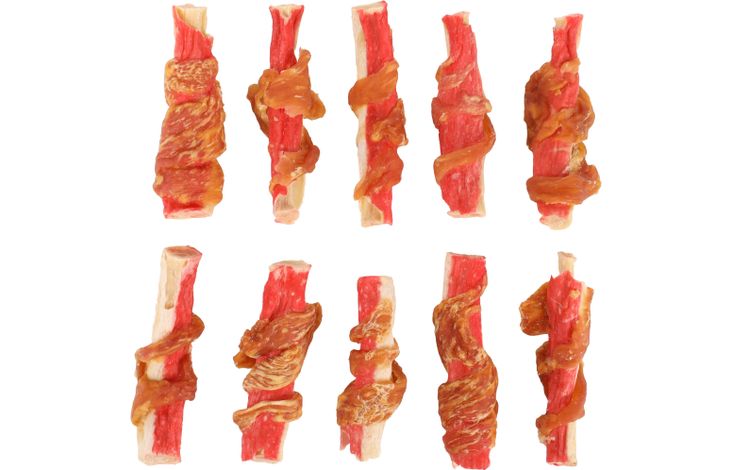 Flamingo Snacks Hapki Stick with chicken & Crab 