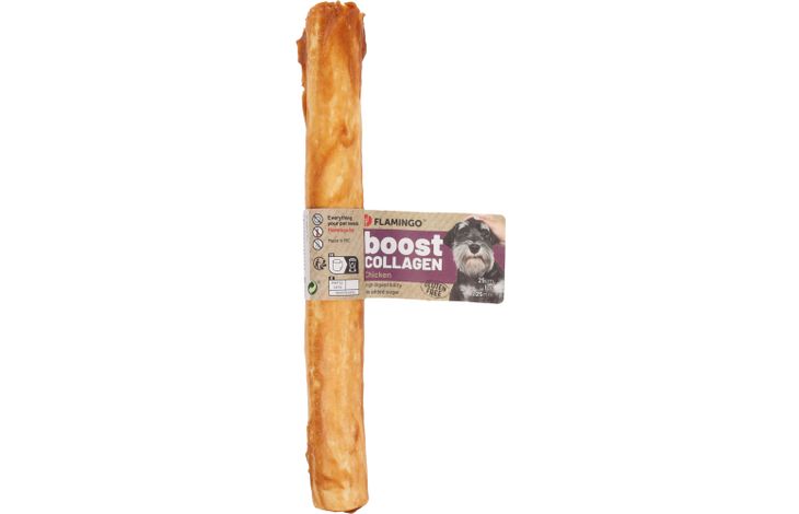 Flamingo Snacks Boost Stick with chicken & collagen 