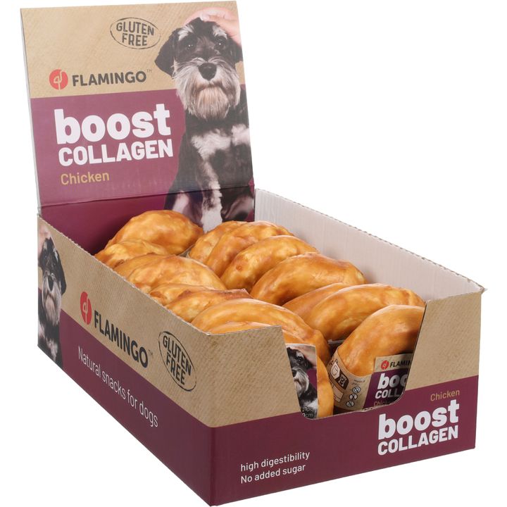 Snacks Boost Ring with chicken & collagen | 523262 | Flamingo Pet Products