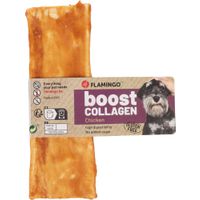 Flamingo Snack Boost Strips met kip & collageen 
