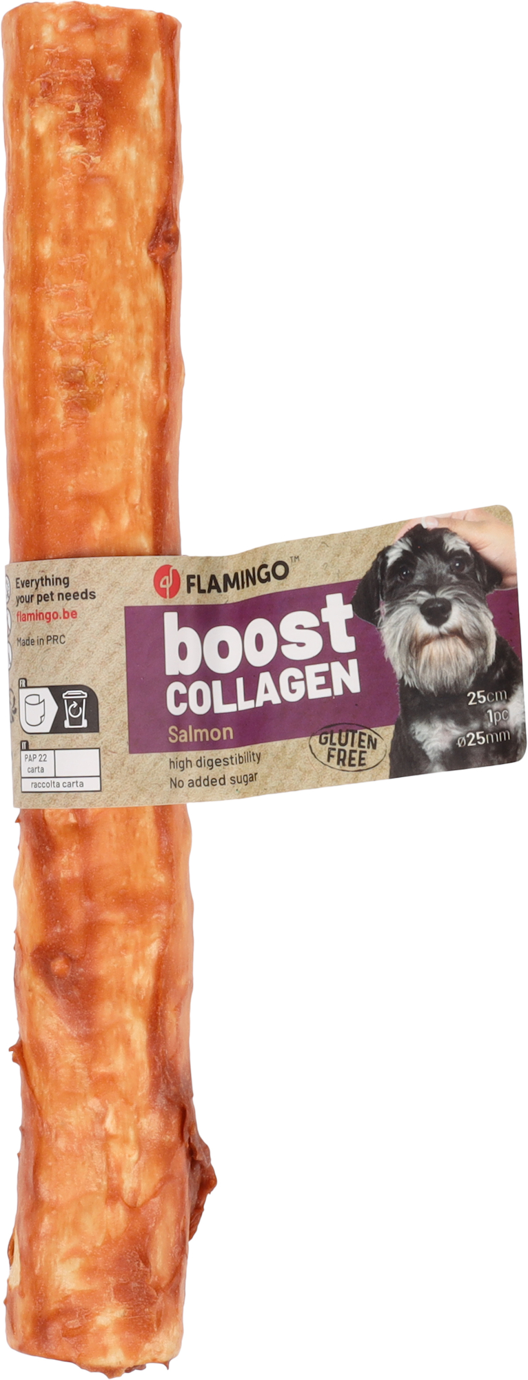 Flamingo Snacks Boost Stick with salmon & collagen 