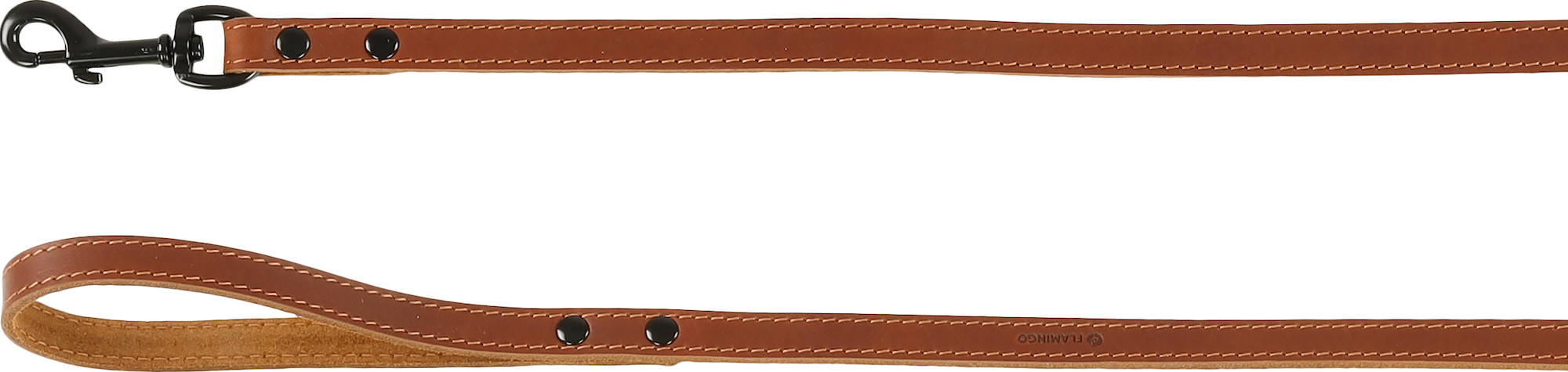 Flamingo Leash Montana Cognac