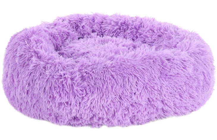 Flamingo Korb Krems Rund Violett