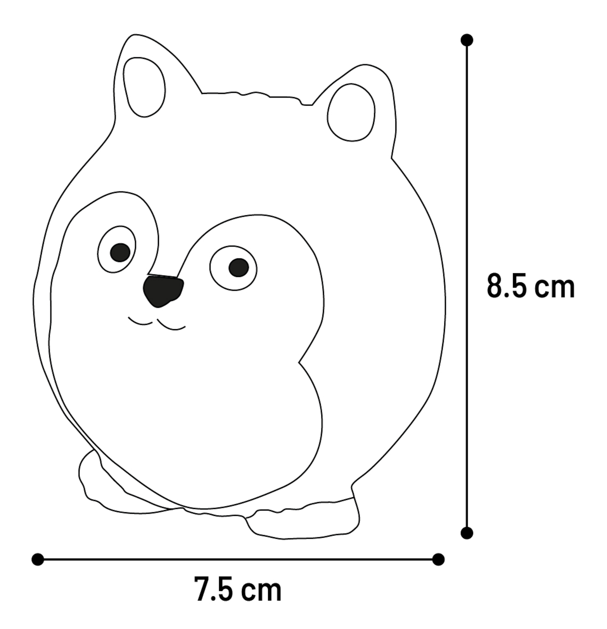 Flamingo Toy Bolka Chinchilla & Fox Multiple colours