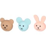 Toy Oraka Bear & Mouse & Rabbit Multiple colours