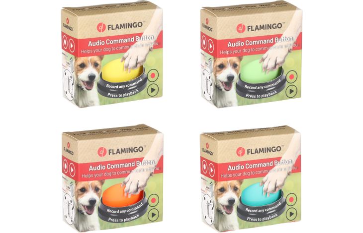 Flamingo Audioknop Karao  Meerdere uitvoeringen