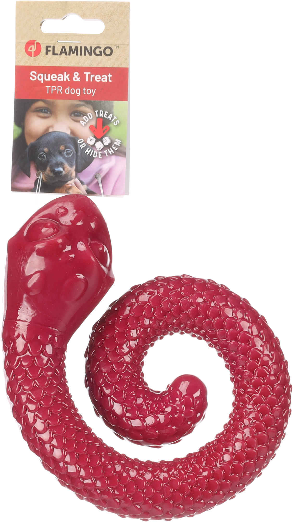 Flamingo Toy Sneaky Snake Bordeaux