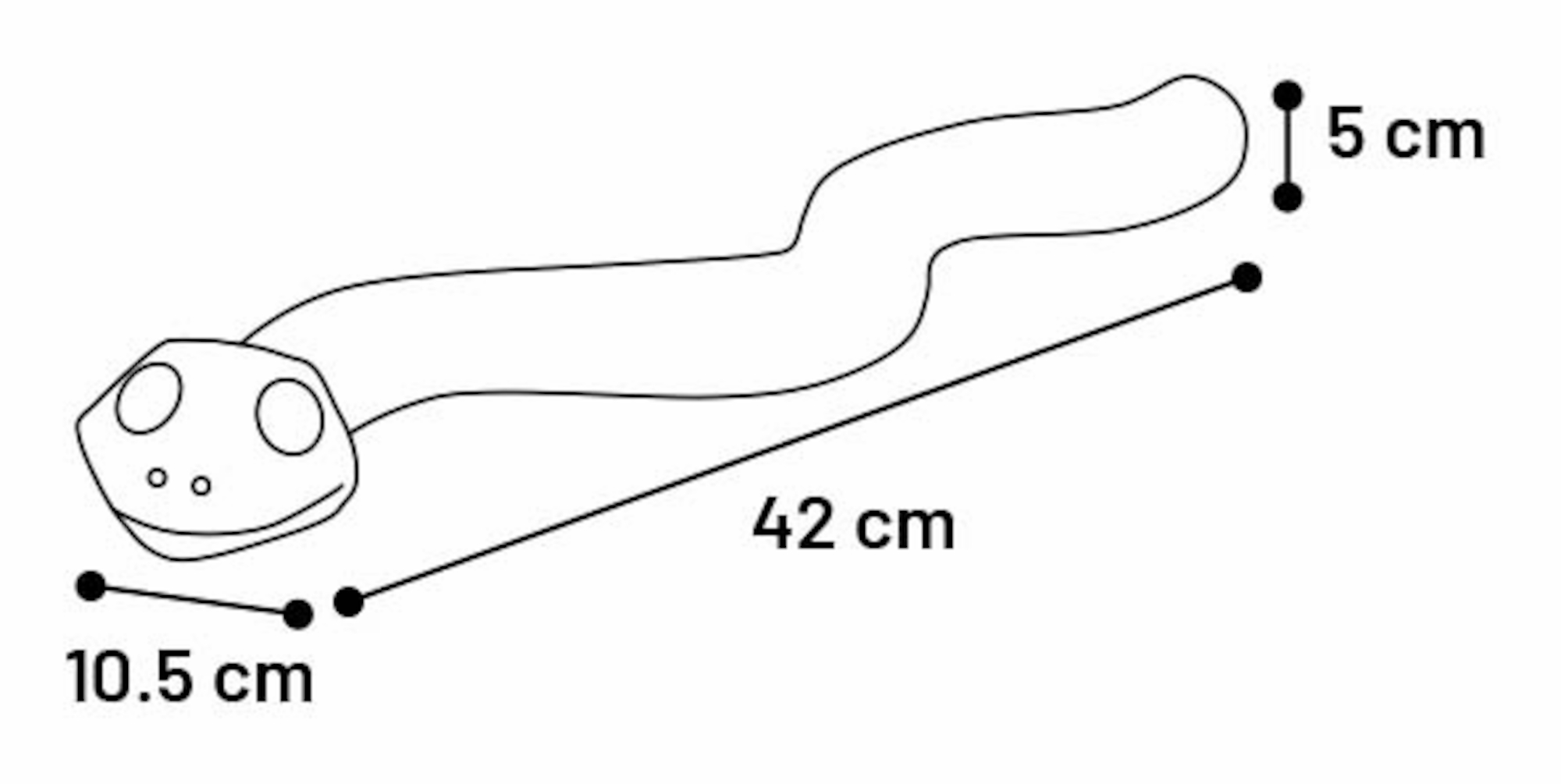 Flamingo Jouet Sneaky Serpent Bordeaux