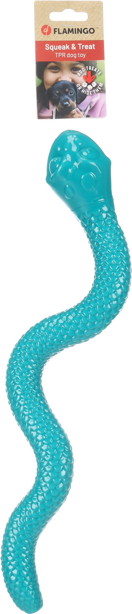 Flamingo Toy Sneaky Snake Turquoise