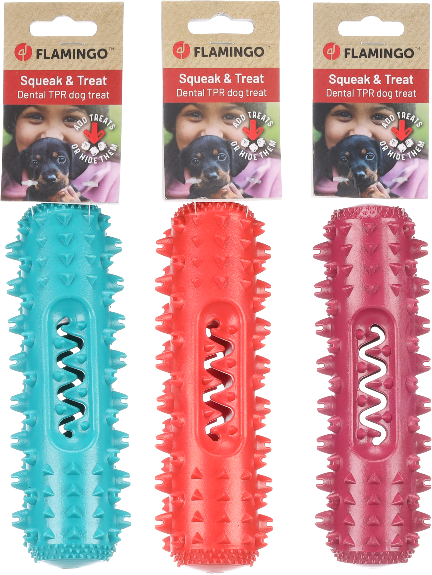 Flamingo Toy Stikka Stick Multiple colours