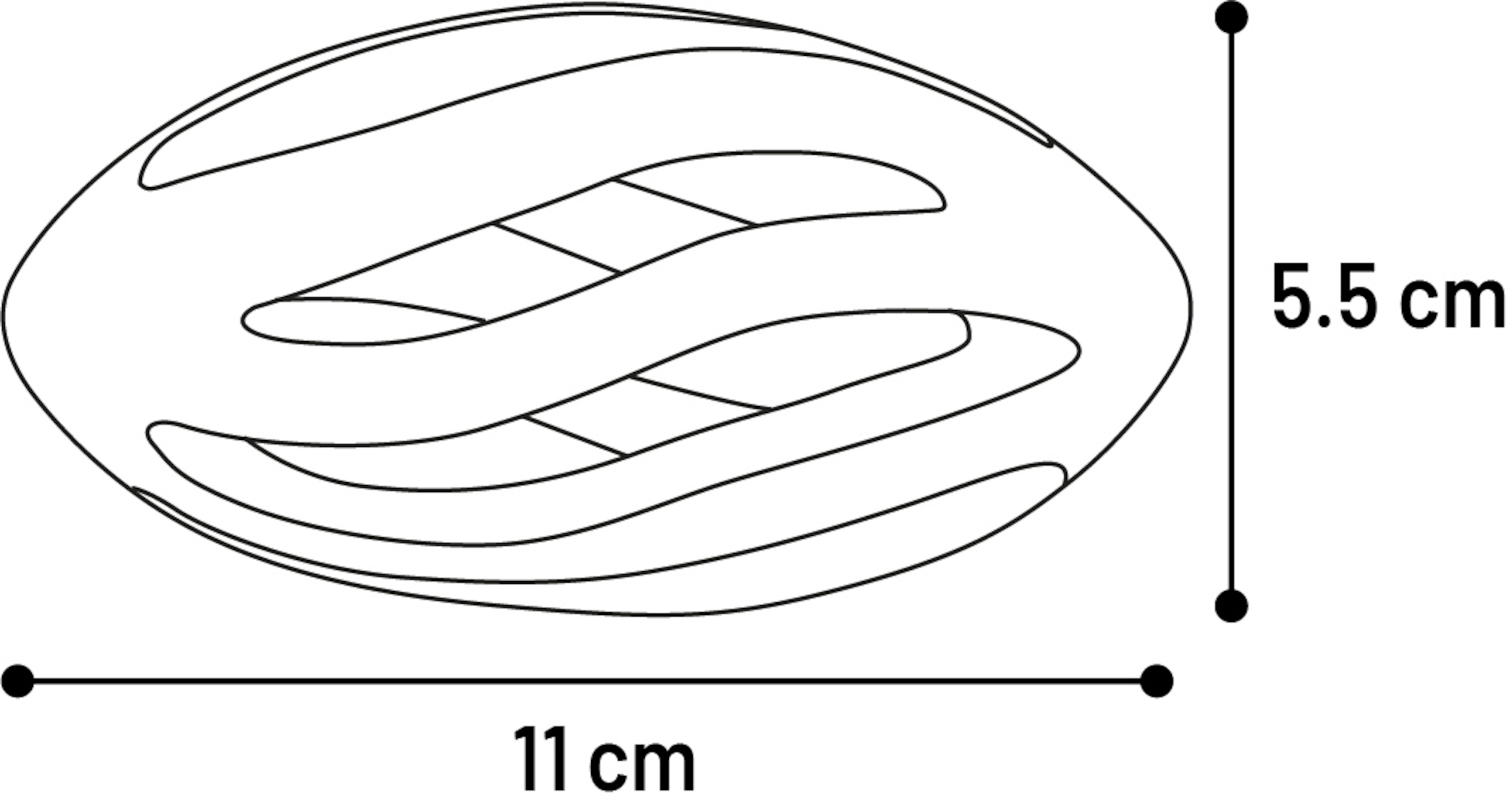 Flamingo Speelgoed Scrum Rugbybal Meerdere kleuren
