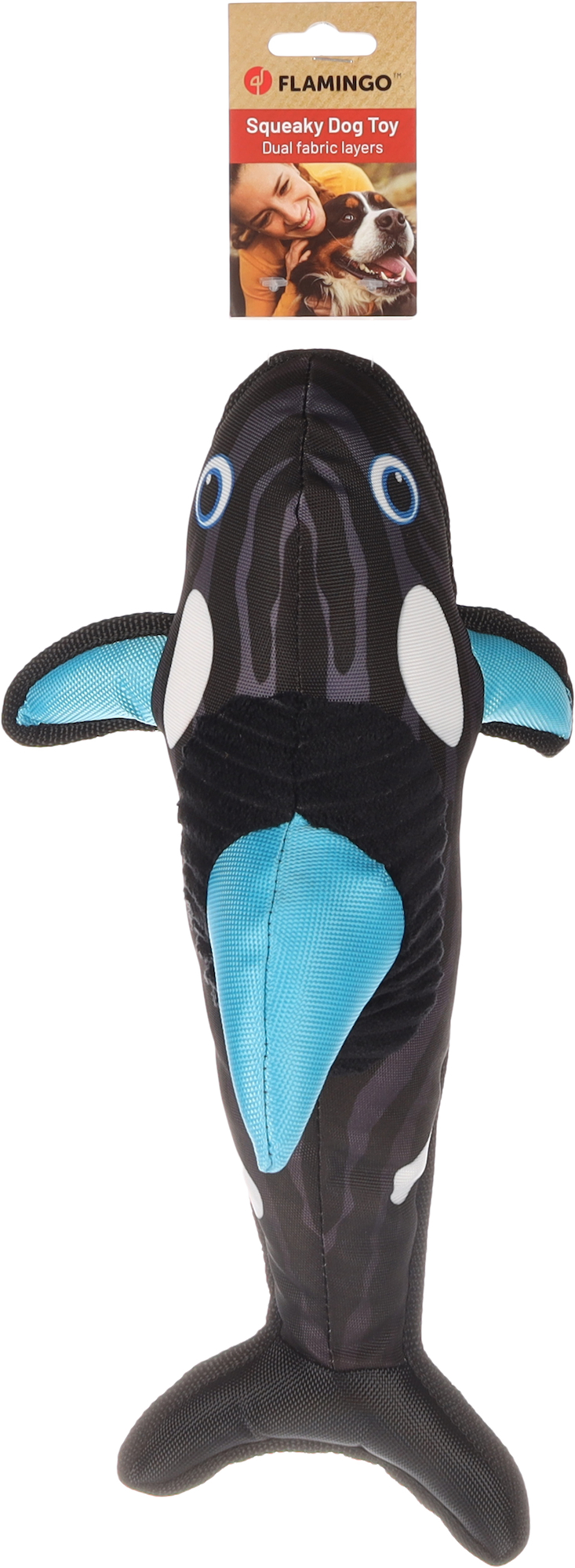 Flamingo Speelgoed Jawso Orka Zwart