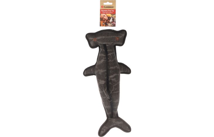 Jouet en latex en forme de requin/poisson avec couinement