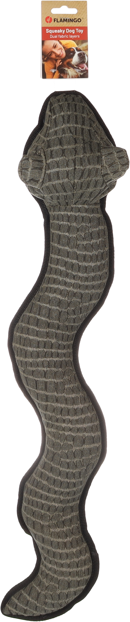 Flamingo Toy Dobbla Snake Green