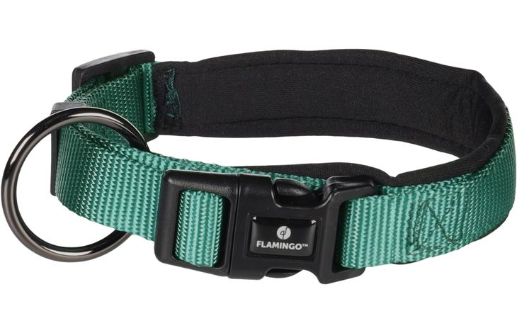 Flamingo Halsband Abbi Donkergroen
