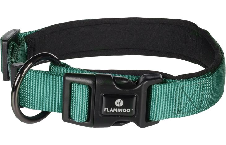 Flamingo Halsband Abbi Donkergroen