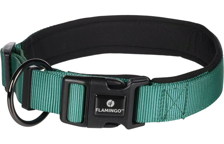 Flamingo Halsband Abbi Donkergroen