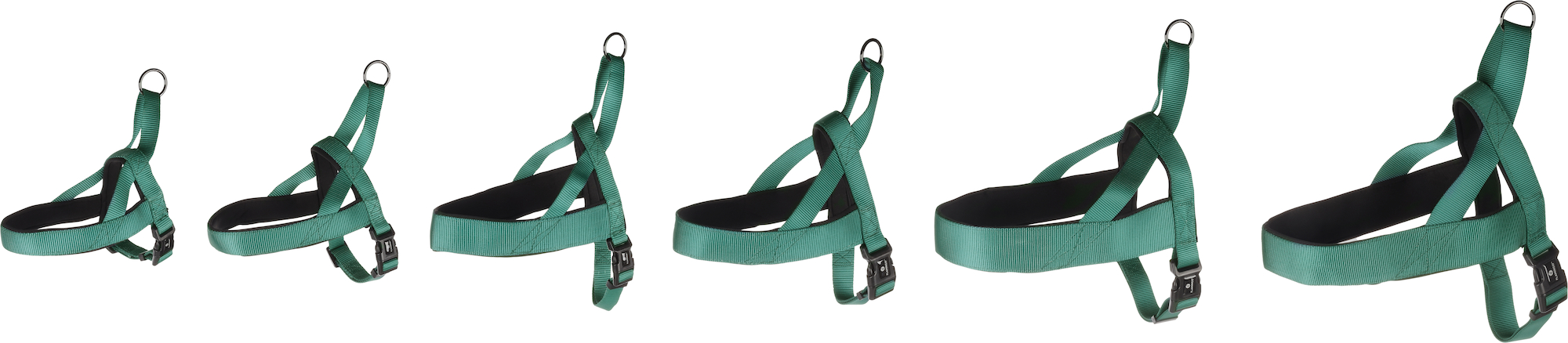 Flamingo Harness Noors Abbi Dark green