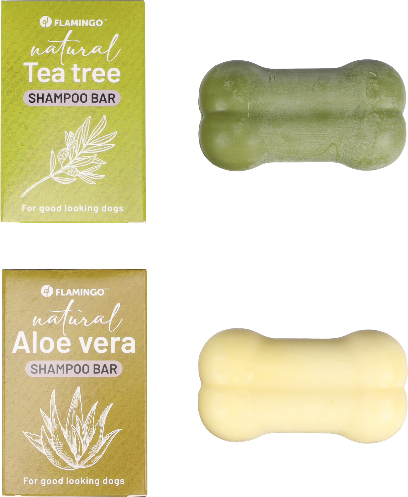 Flamingo Shampoo bar Natural Aloe vera (Aloe Barbadensis)