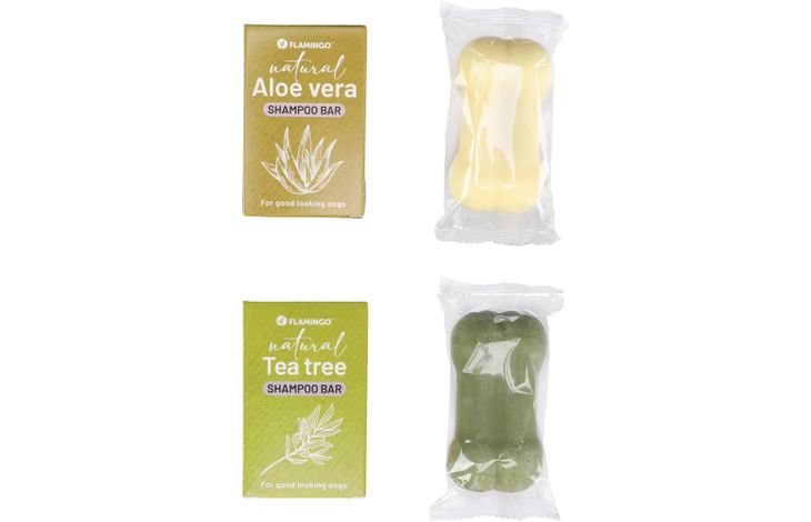 Flamingo Shampoo bar Natural Aloë vera