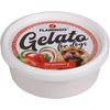 Snack Gelato ice cream with strawberry, apple and vanilla flavour  / 