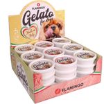 Snack Gelato Ijs met aardbei- & appel- & vanillesmaak