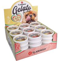 Flamingo Snack Gelato Ijs met ananas- & banaan- & framboossmaak