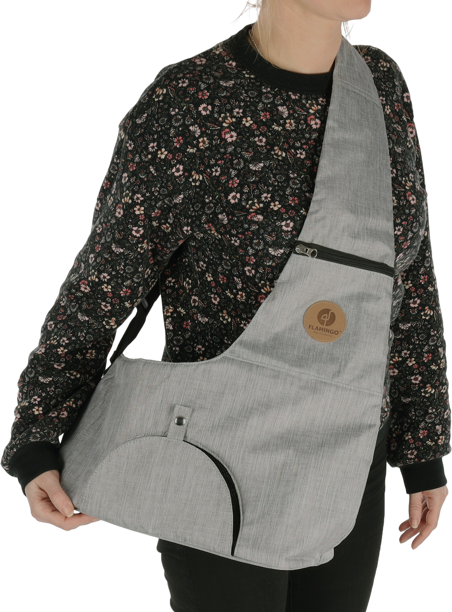 Flamingo Front carrier Kanga Grey