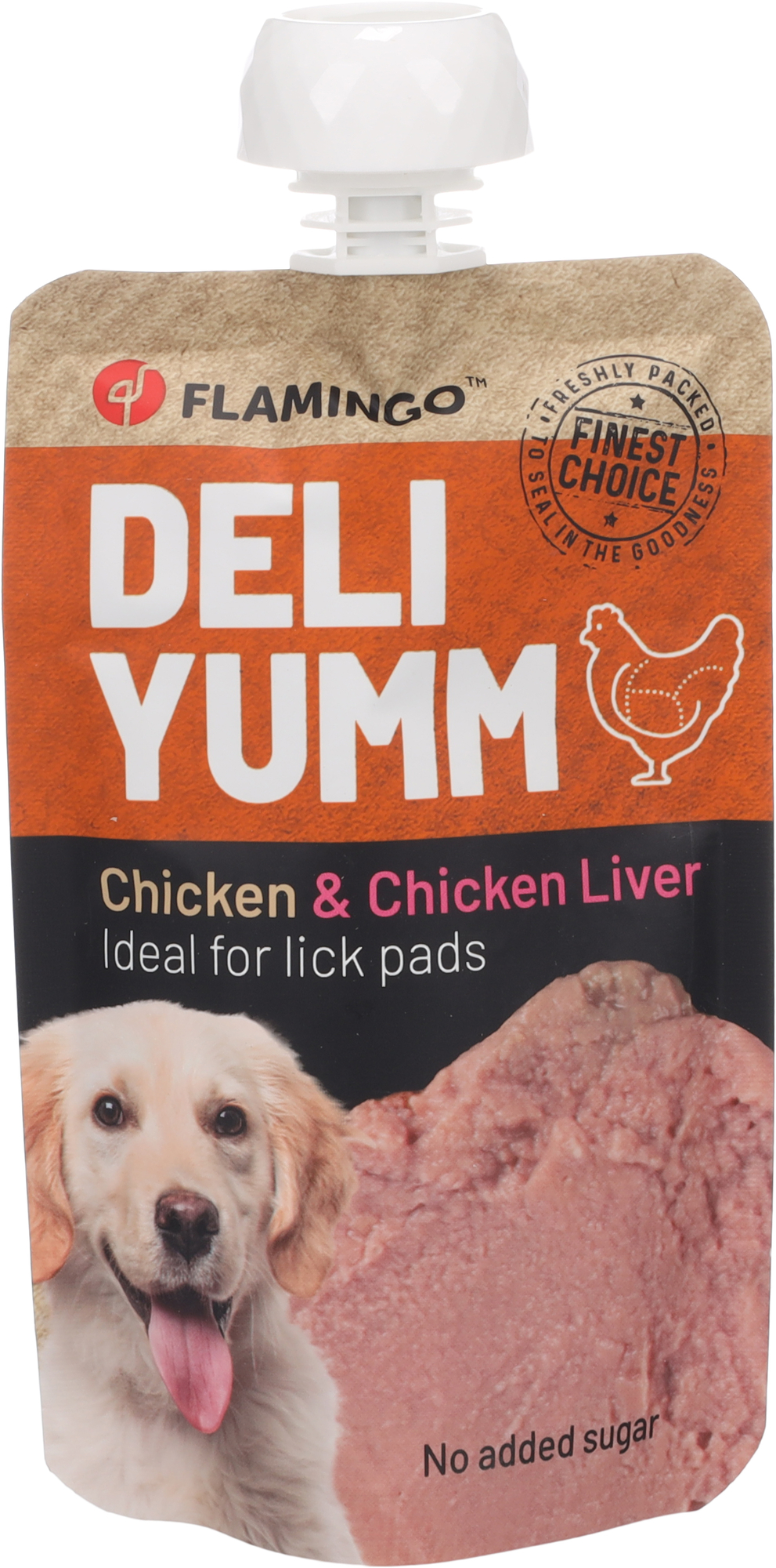 Flamingo Snacks Deli Yumm Paste with chicken & Liver 