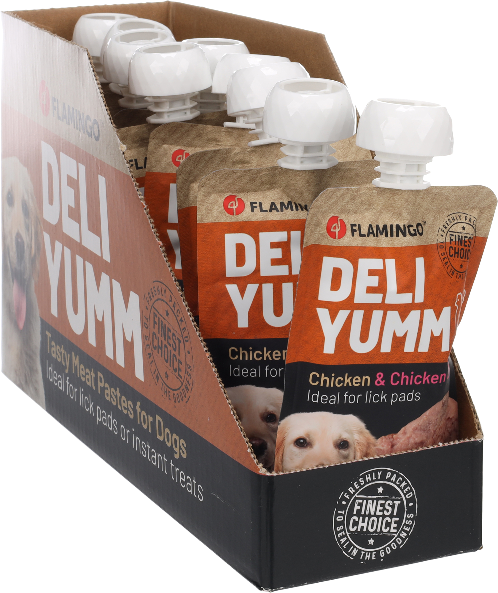 Flamingo Snacks Deli Yumm Paste with chicken flavour & Liver 