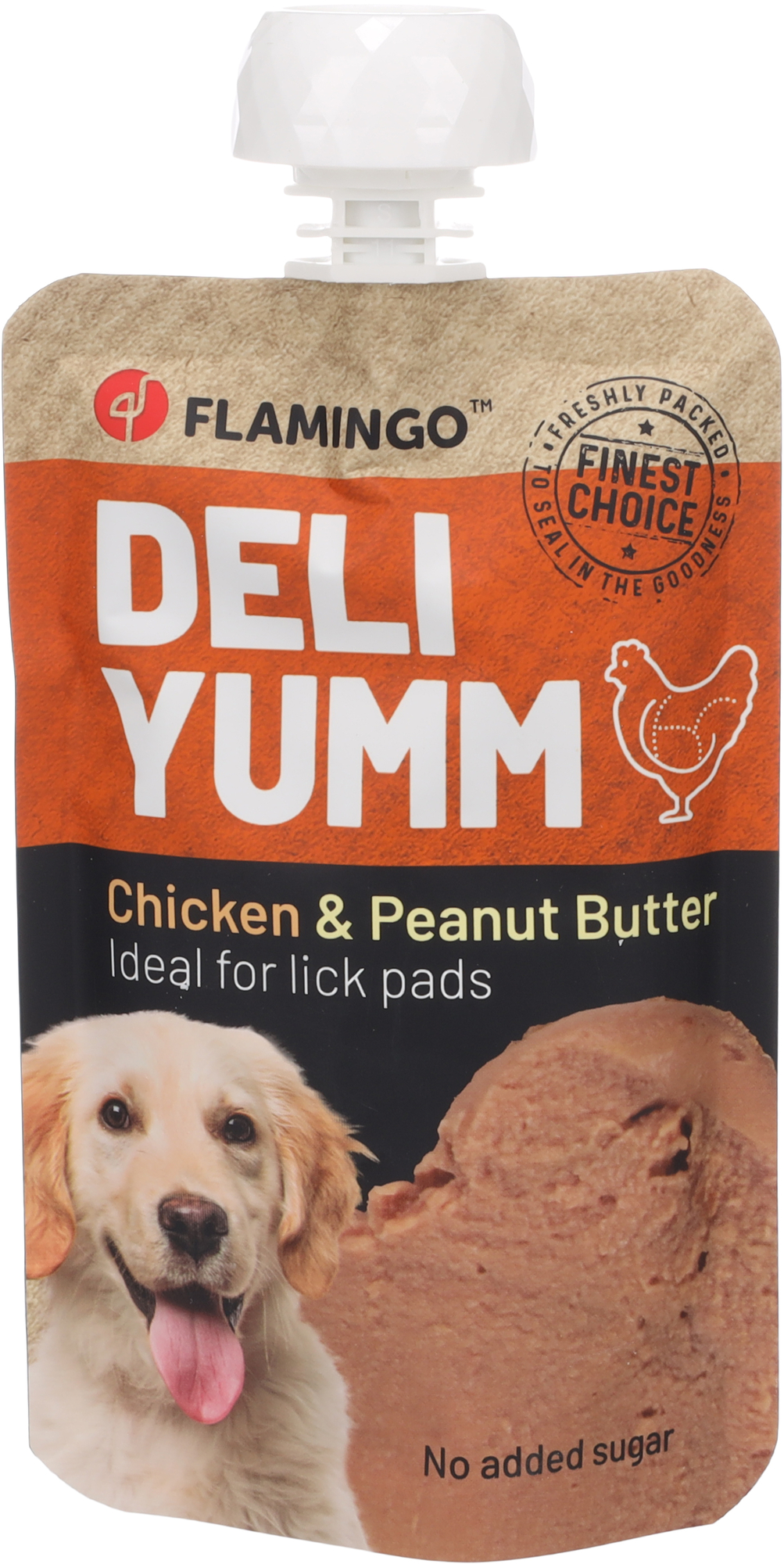 Flamingo Snacks Deli Yumm Paste with chicken & Peanut butter 