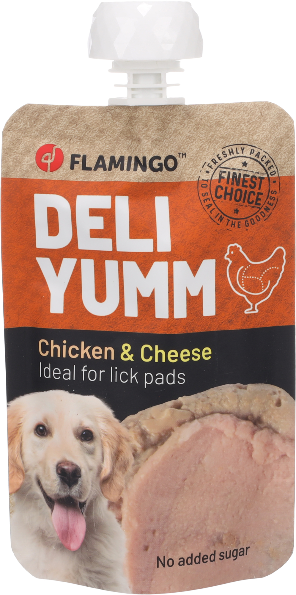 Flamingo Snacks Deli Yumm Paste with chicken & Cheese 