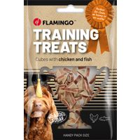 Flamingo Trainingssnack Blokjes met kip & vis 